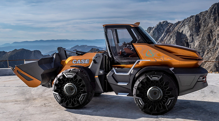 CE Case presented conceptual loading machine