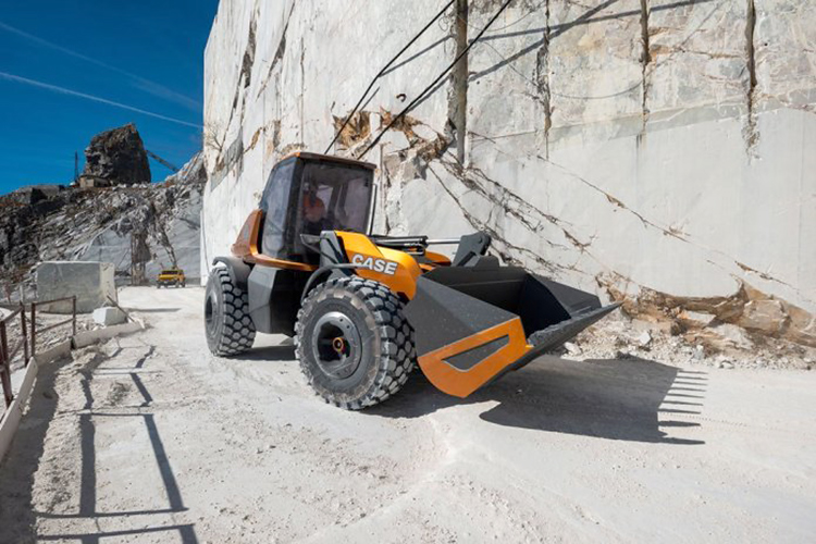 CE Case presented conceptual loading machine