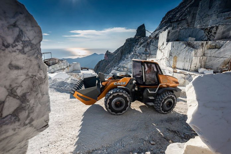 CE Case presented conceptual loading machine