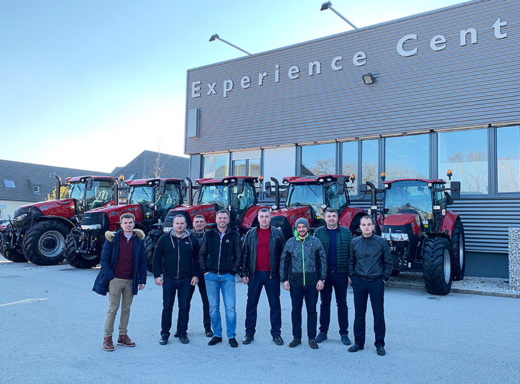 TITAN MACHINERY’s clients visited factory of CASE IH in Austria