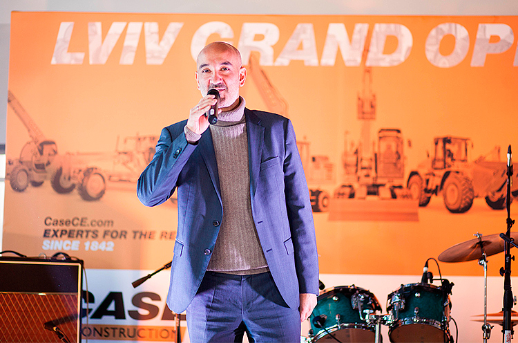 The first service centre belonging to CASE Construction was launched in Lviv city