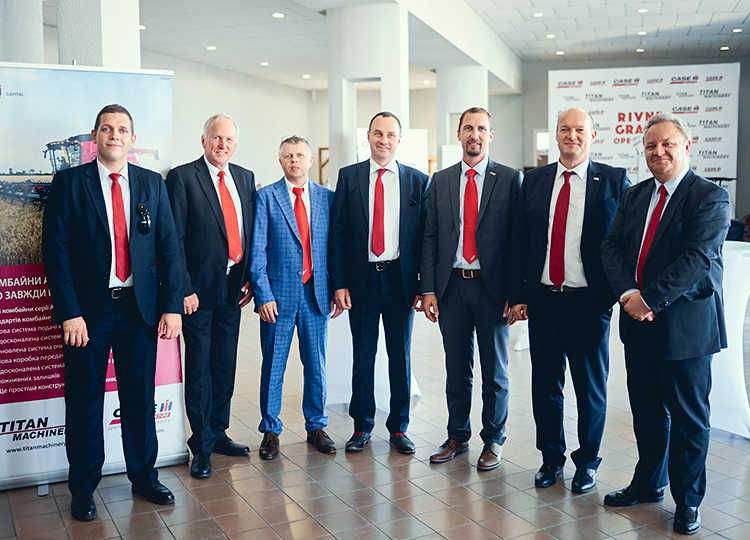 A new dealership centre belonging to TITAN MACHINERY was launched in Rivne city