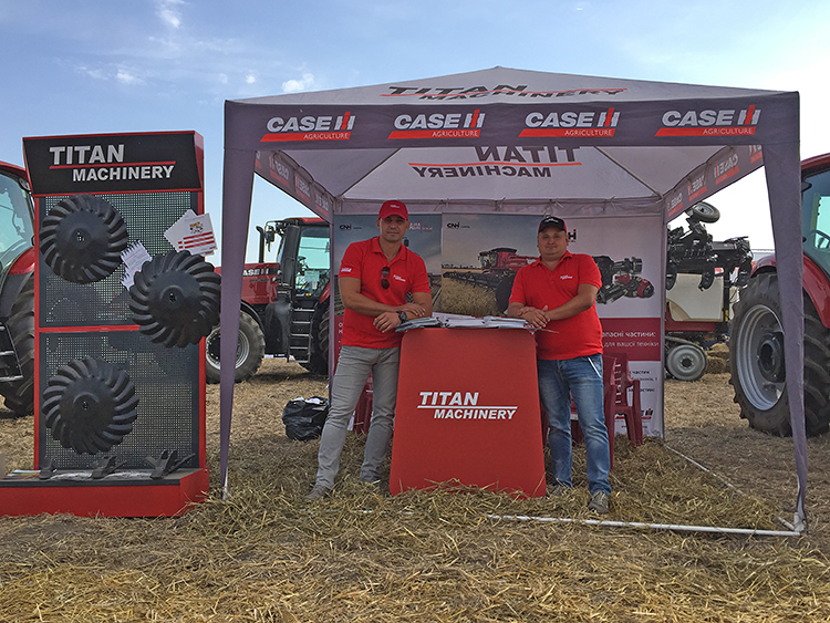 TITAN MACHINERY took part in Agrarian Titans’ Battle in 2018 Titan