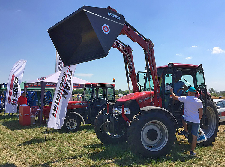 TITAN MACHINERY продемонструвала новинки техніки CASE IH на International Field Days Ukraine 2018