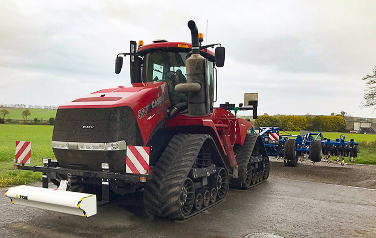 Equipment manufactured by Case IH was supplemented with an innovation censor