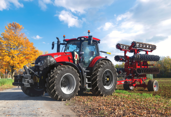 The first Optum AFS Connect has started work on Ukrainian fields