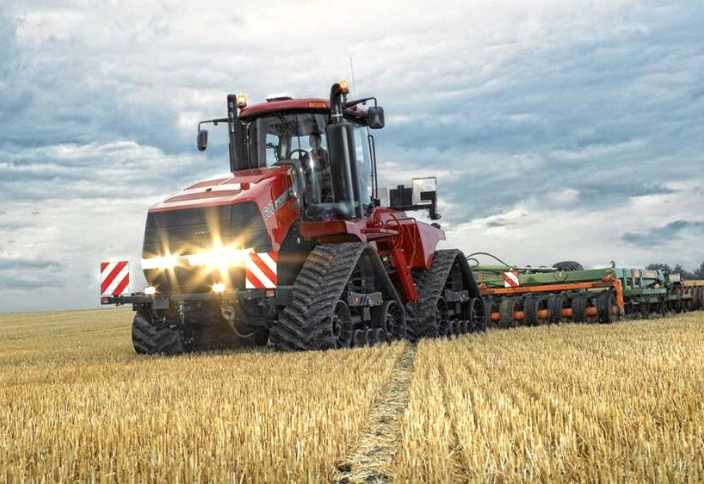 The most powerful Case IH tractor - Quadtrac 600 - in Ukraine