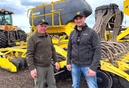 You don't need anything else if you have the BEDNAR OMEGA universal seeder