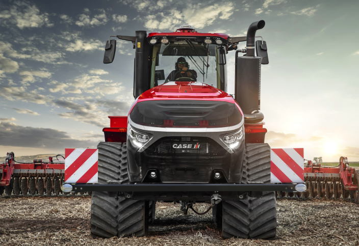 Optimal working speeds, increased productivity and work efficiency: the new CASE IH quadtrac 715