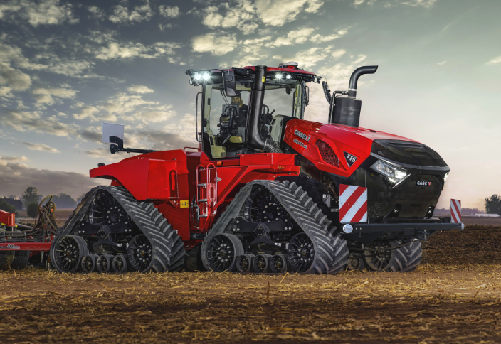 Optimal working speeds, increased productivity and work efficiency: the new CASE IH quadtrac 715