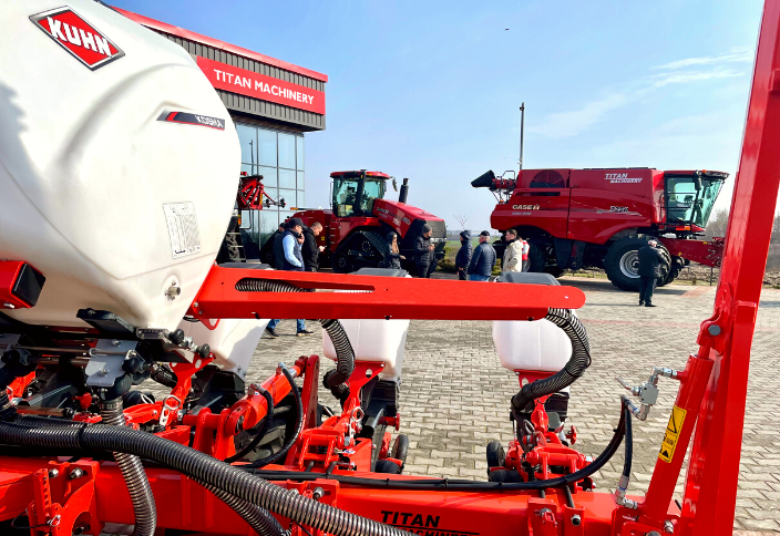 Open opportunities: Titan Machinery Ukraine presented the available machinery for the 2024 field