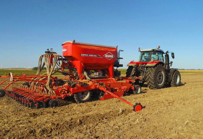 KUHN ESPRO Seeding Complex: Efficient Power Demands