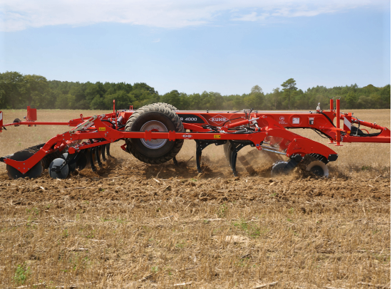 combined disc-paw unit KUHN PERFORMER SELECT