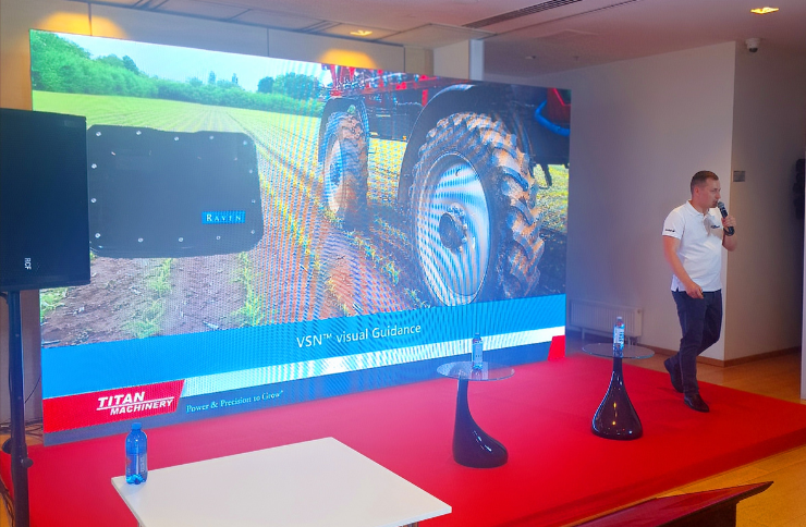 Titan Machinery Ukraine presented precision farming innovations at AGRO UKRAINE SUMMIT 2025