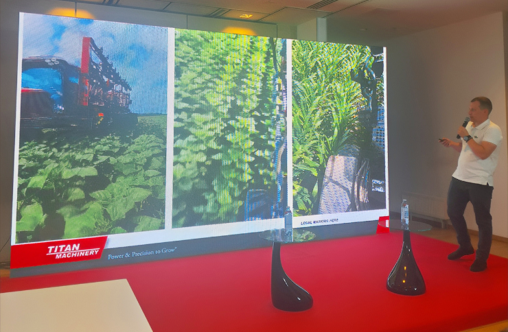 Titan Machinery Ukraine presented precision farming innovations at AGRO UKRAINE SUMMIT 2025