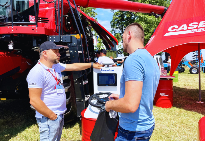 Тайтен Машинері Україна на Дні поля «Нове зернятко»: техніка, що надихає