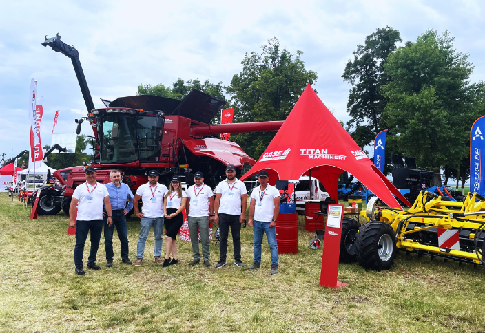 Titan Machinery Ukraine at the "Nove Zernyatko" Field Day: Technology That Inspires