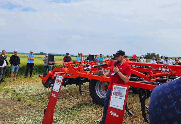 Titan Machinery Ukraine at the "Nove Zernyatko" Field Day: Technology That Inspires