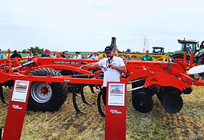 Titan Machinery Ukraine at the "Nove Zernyatko" Field Day: Technology That Inspires