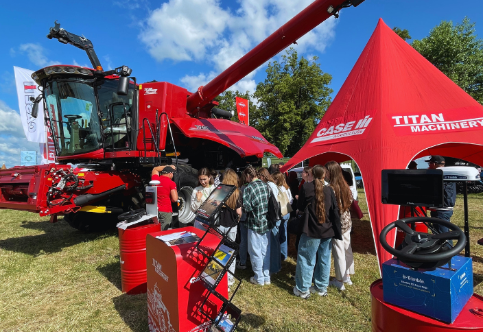 Titan Machinery Ukraine at the "Nove Zernyatko" Field Day: Technology That Inspires