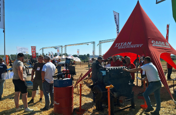 Тайтен Машинері Україна на "Битві Агротитанів 2025": технології, що працюють