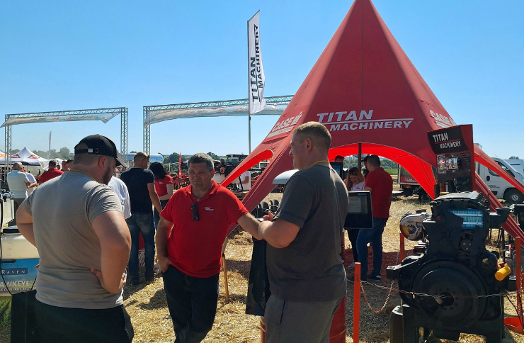 Тайтен Машинері Україна на "Битві Агротитанів 2025": технології, що працюють
