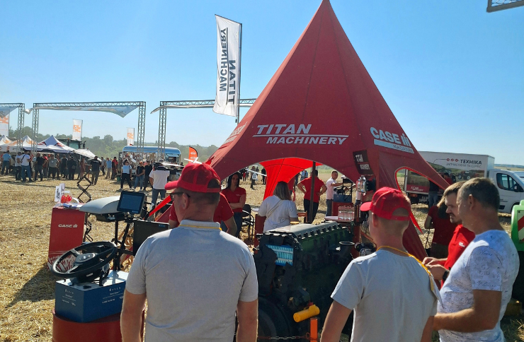 Тайтен Машинері Україна на "Битві Агротитанів 2025": технології, що працюють