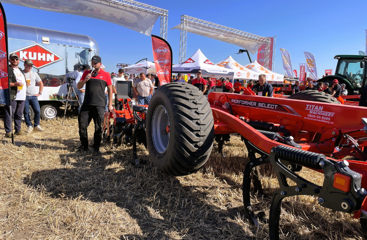 Тайтен Машинері Україна на "Битві Агротитанів 2025": технології, що працюють
