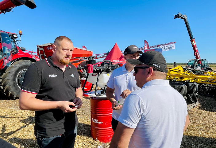 Тайтен Машинері Україна на Дні поля АГРО Вінниця 2025: два дні інновацій та відкритого діалогу з аграріями