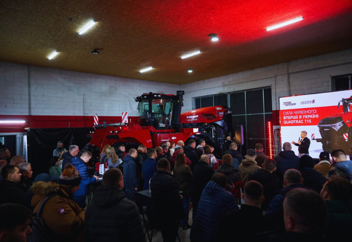 CASE IH QUADTRAC 715 Sets a New Benchmark for the Ukrainian Agricultural Market