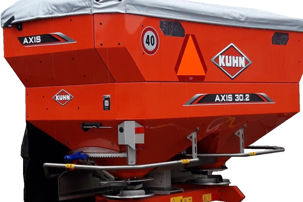 НАВІСНИЙ РОЗПОДІЛЬНИК ДОБРИВ KUHN AXIS 30.2 Q