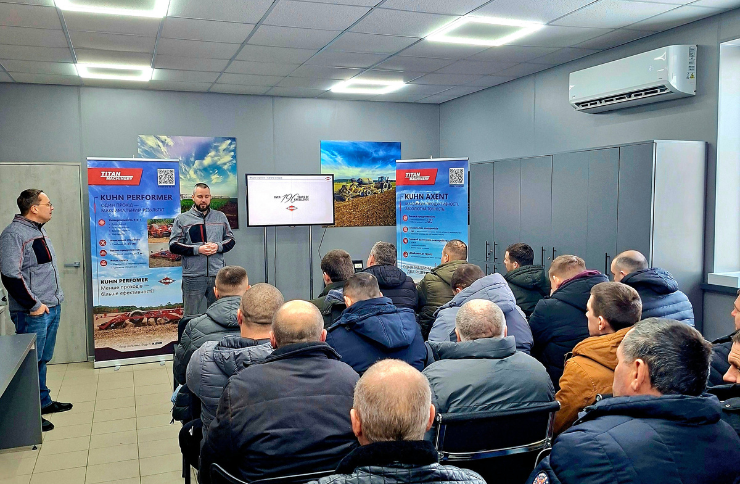 Тайтен Машинері Україна презентувала техніку провідного світового бренду KUHN під час Дня відкритих дверей у Житомирі