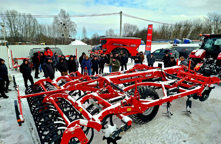 Titan Machinery Ukraine presented machinery of the leading global brand KUHN during an Open Day in Zhytomyr