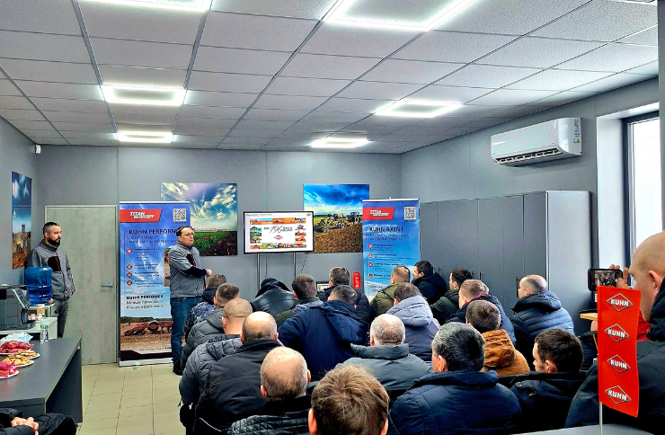 Titan Machinery Ukraine presented machinery of the leading global brand KUHN during an Open Day in Zhytomyr