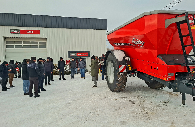 Titan Machinery Ukraine presented machinery of the leading global brand KUHN during an Open Day in Zhytomyr