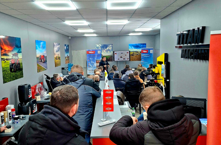 Titan Machinery Ukraine presented machinery of the leading global brand KUHN during an Open Day in Zhytomyr