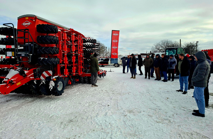 Titan Machinery Ukraine presented machinery of the leading global brand KUHN during an Open Day in Zhytomyr