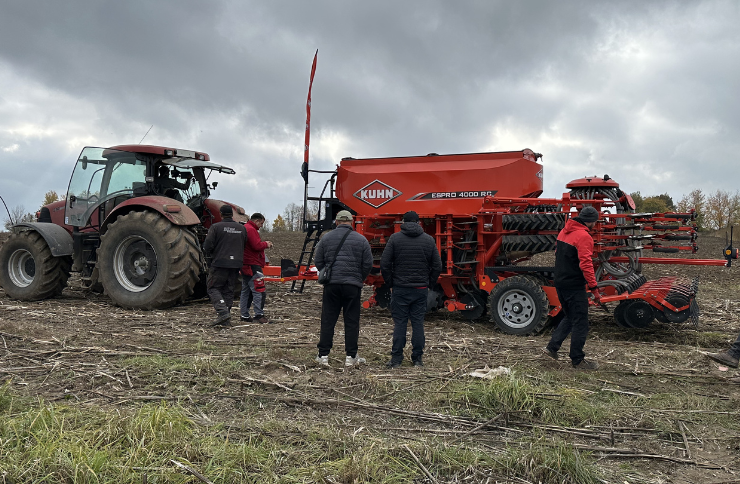 Посівний комплекс KUHN ESPRO: ефективність, точність і швидкість в одному проході