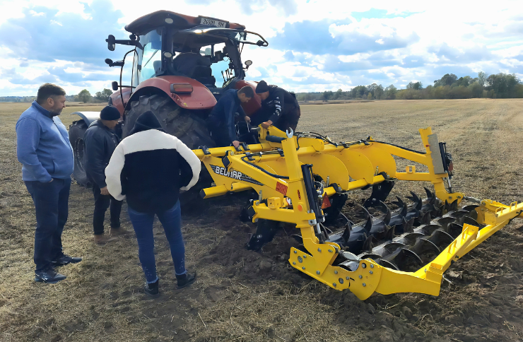 Depth of 55 cm: how BEDNAR TERRALAND handled extreme depth in the Sumy region