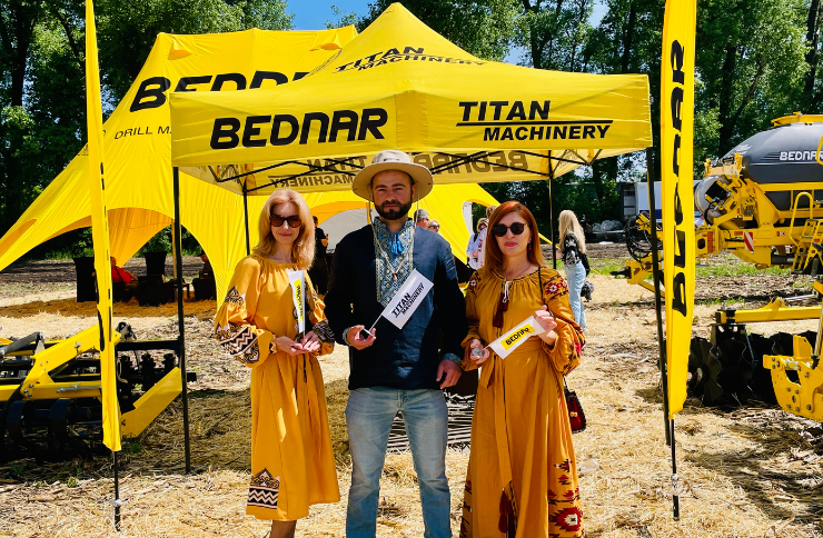 Сучасні технології BEDNAR на AGRO Challenge 2026 представила компанія Тайтен Машинері Україна
